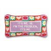 Home Furbish | It'S Me Needlepoint Pillow