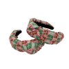 Women Brianna Cannon | Pink And Green Tweed Headband