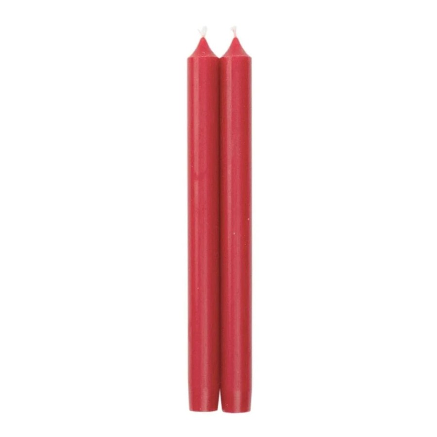 Home Caspari | Straight Taper 10" Candles Red