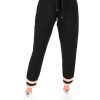 Women Emily McCarthy Bottoms | Downtown Jogger-Black Monogram