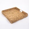 Home 8 Oak Lane | Square Tray-Natural Woven