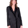 Women Emily McCarthy Sweaters & Outerwear | Bristol Blazer-Black Tuxedo