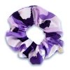 Women Emily McCarthy | Emily Mccarthy Signature Scrunchie-Purple Collegiate Cheetah