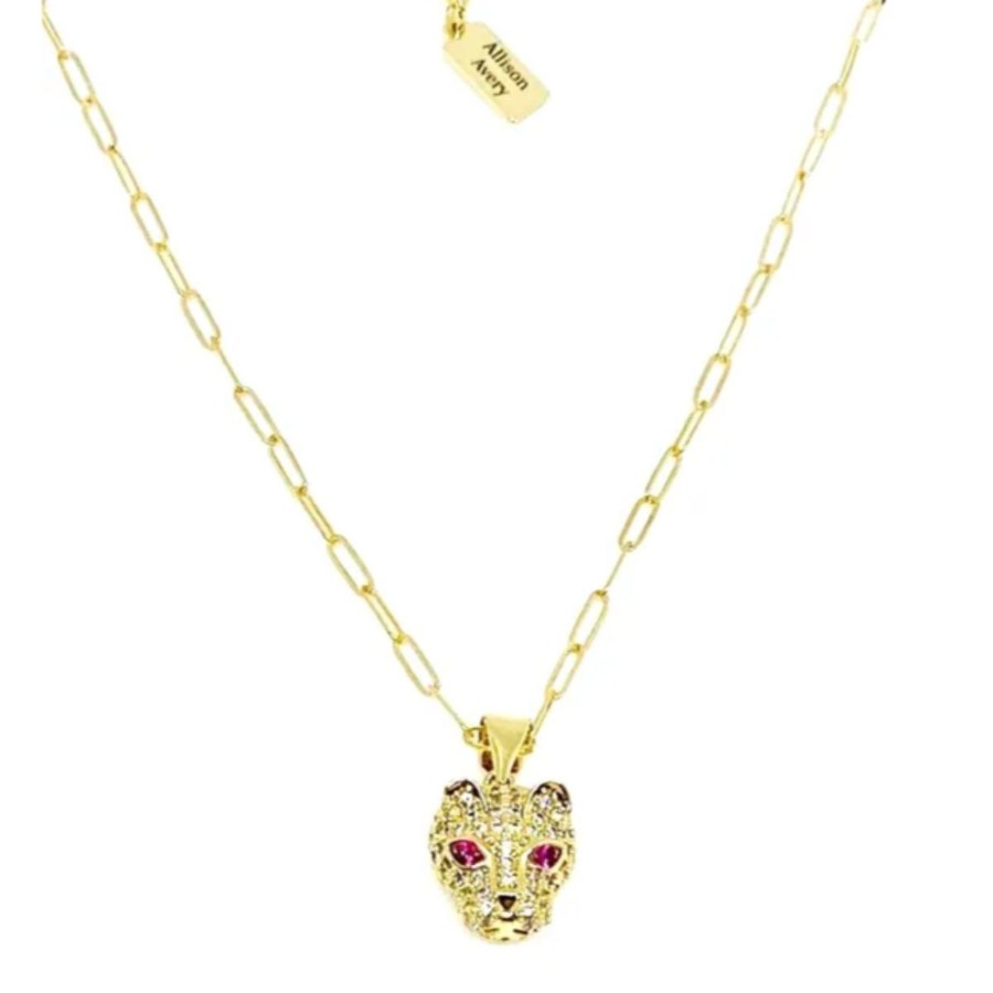 Women Allison Avery | Baby Jaguar Necklace