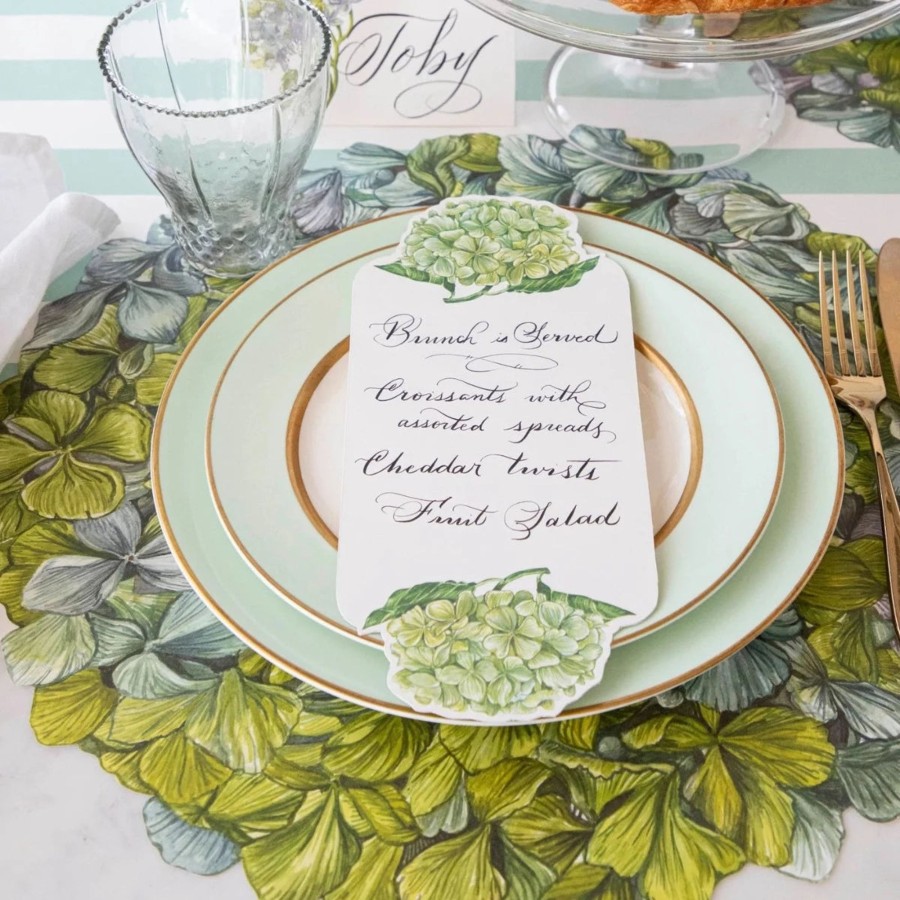 Home Hester & Cook | Die-Cut Hydrangea Placemats