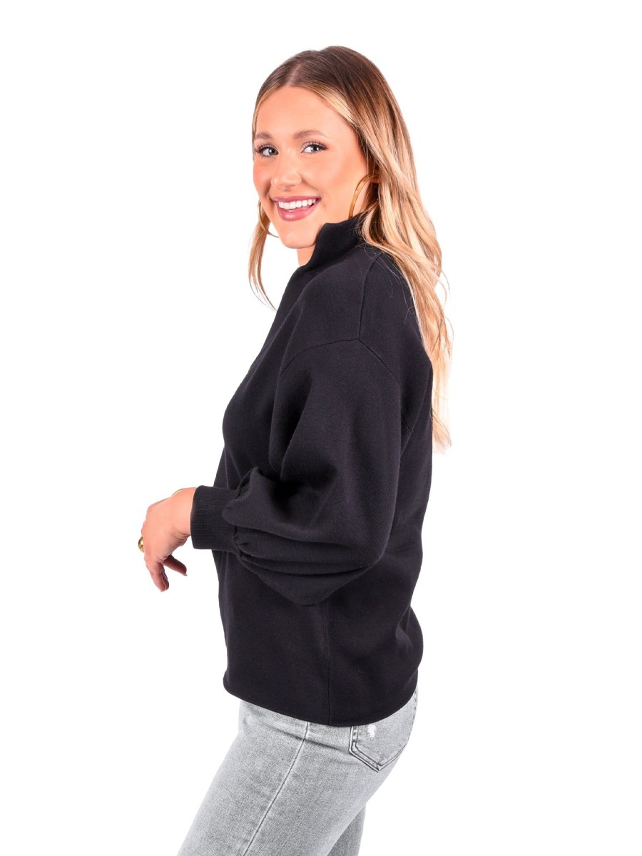 Women Emily McCarthy Sweaters & Outerwear | Lolli Sweater-Black