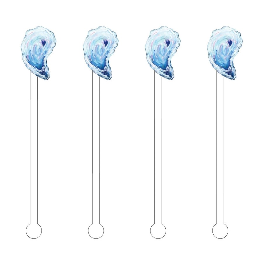 Home Acrylic Sticks | Blue Oyster Acrylic Stir Sticks