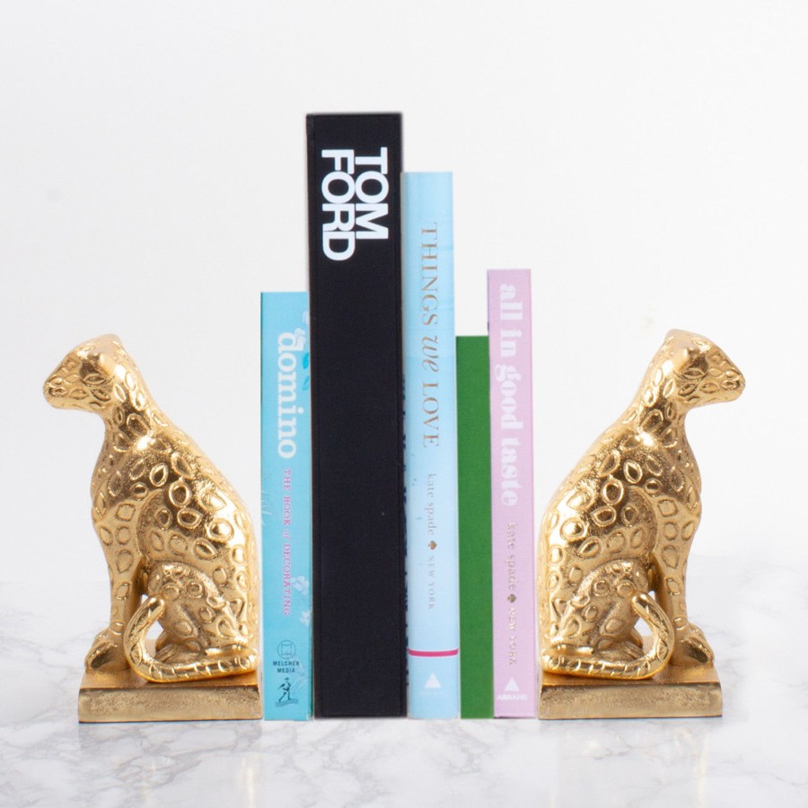 Home 8 Oak Lane | Leopard Bookends