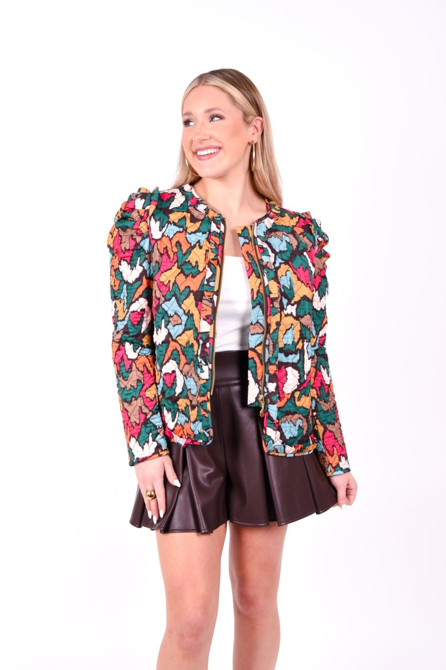 Women Emily McCarthy Sweaters & Outerwear | Ava Jacket-Fall Ikat