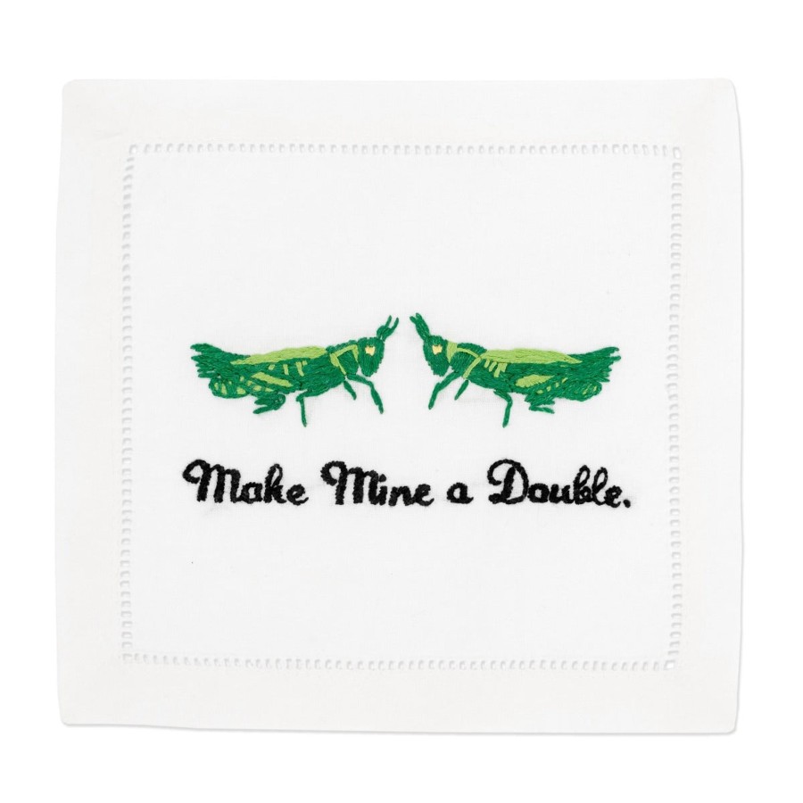 Home August Morgan | Make Mine A Double Cocktail Napkins