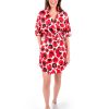 Women Emily McCarthy Dresses | Palmer Dress-Red Collegiate Cheetah