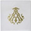 Home Print Appeal | 1-Letter Monogrammed Cocktail Napkins