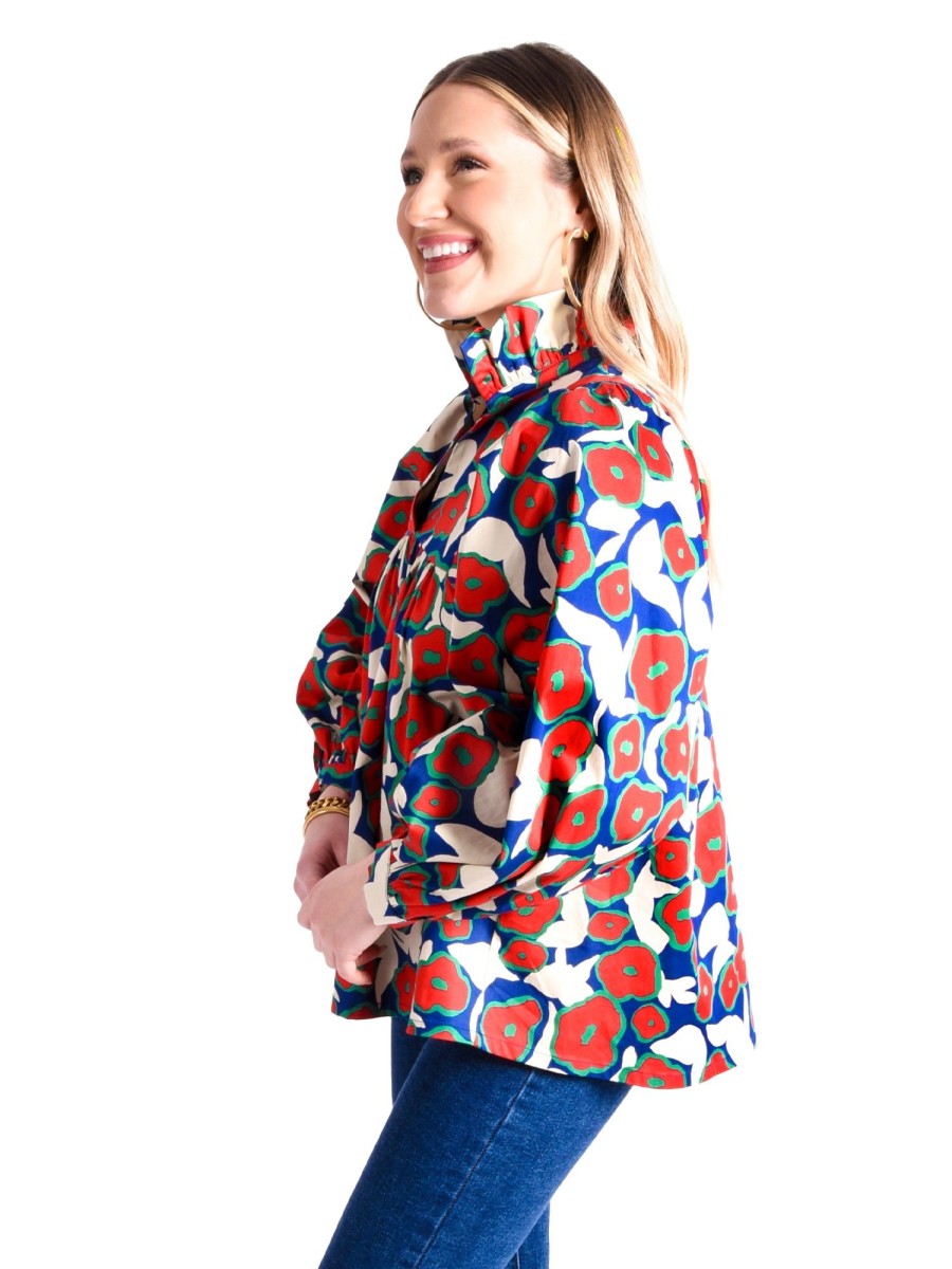 Women Emily McCarthy Tops | Stella Top-Fall Flora