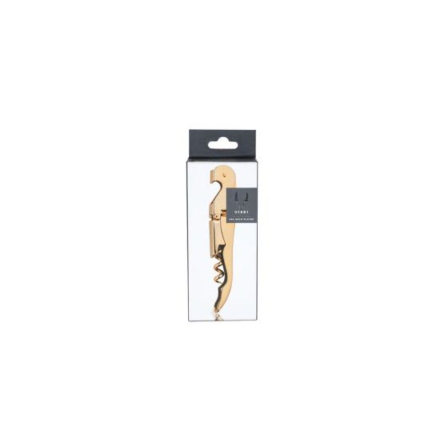 Home True Brands | Gold Signature Double Hinged Corkscrew