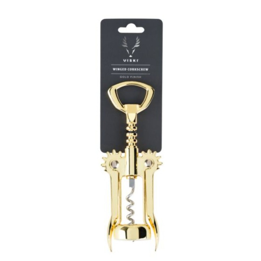 Home True Brands | Gold Winged Corkscrew