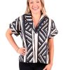 Women Emily McCarthy Tops | Rhett Top-Plaid Noir