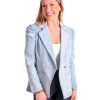 Women Emily McCarthy Sweaters & Outerwear | Bradshaw Blazer-Denim