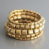 Women David Aubrey Jewelry | Gold Wrap Bracelet