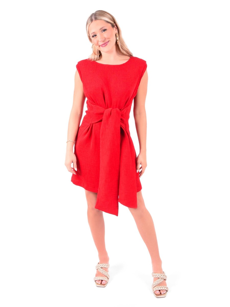 Women Emily McCarthy Dresses | Del Mar Dress-Cranberry