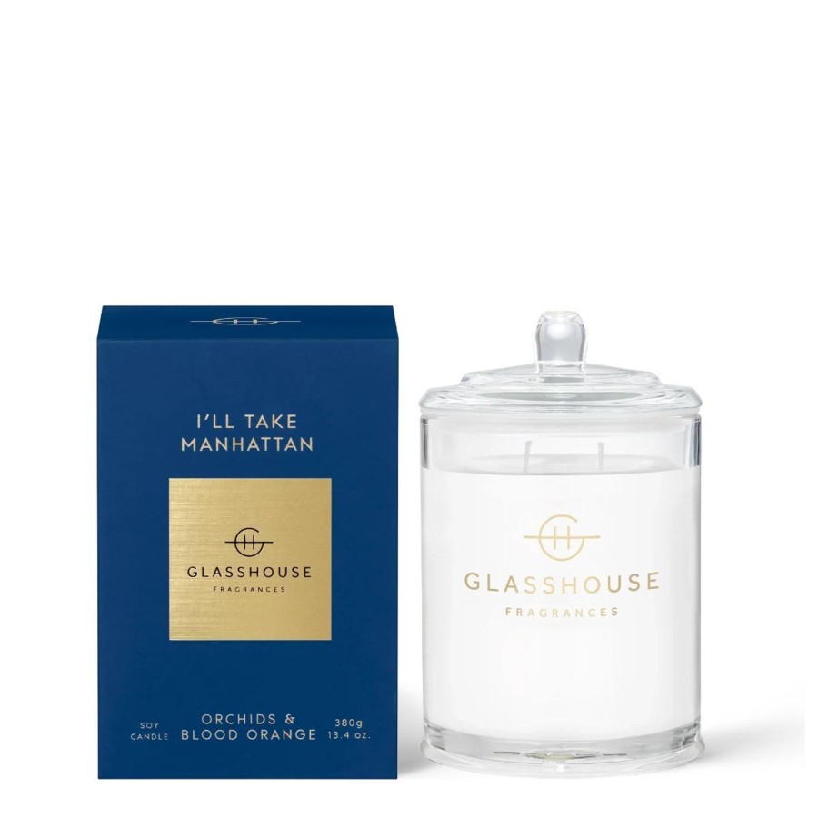 Home GLASSHOUSE | I'Ll Take Manhattan 13.4 Oz. Candle