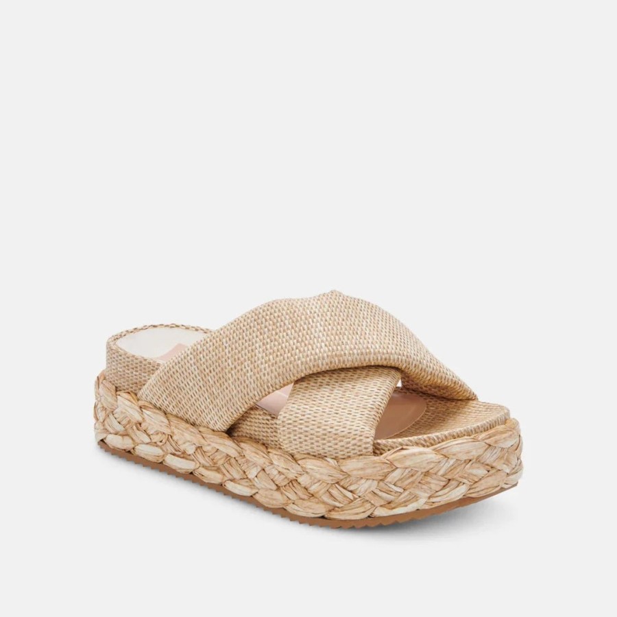 Women Dolce Vita | Blume Sandal In Natural Raffia