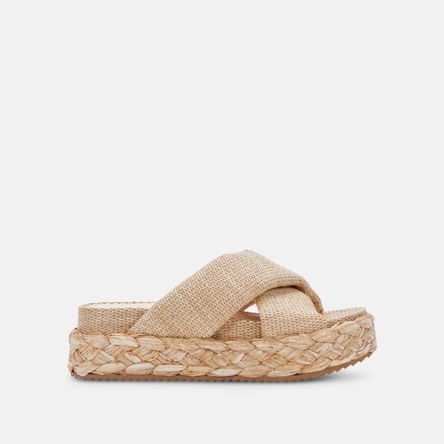 Women Dolce Vita | Blume Sandal In Natural Raffia