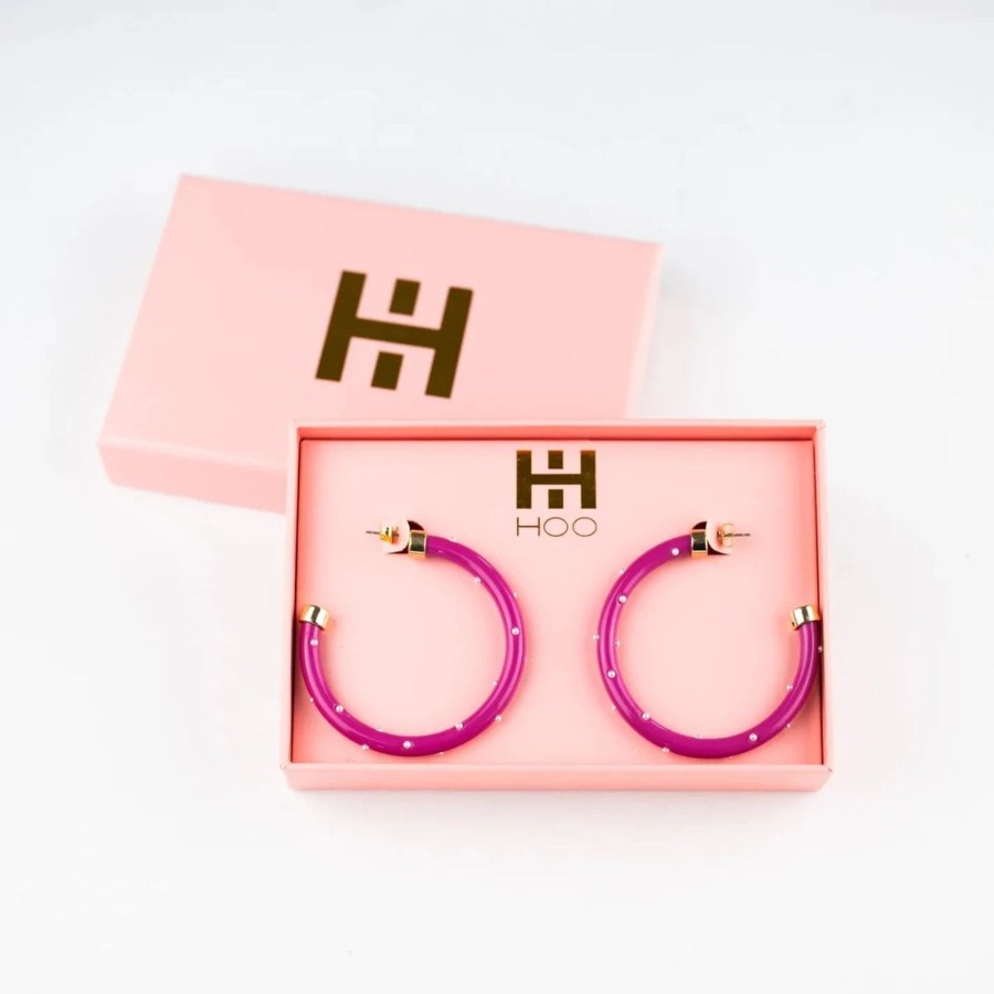 Women Hoo Hoops | Hoo Hoops-Orchid With Pearls