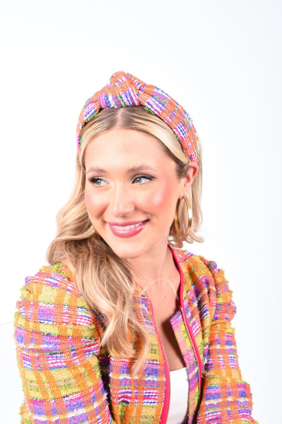 Women Emily McCarthy | Winter Pop Tweed Headband