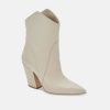 Women Dolce Vita | Nestly Booties In Ivory Leather