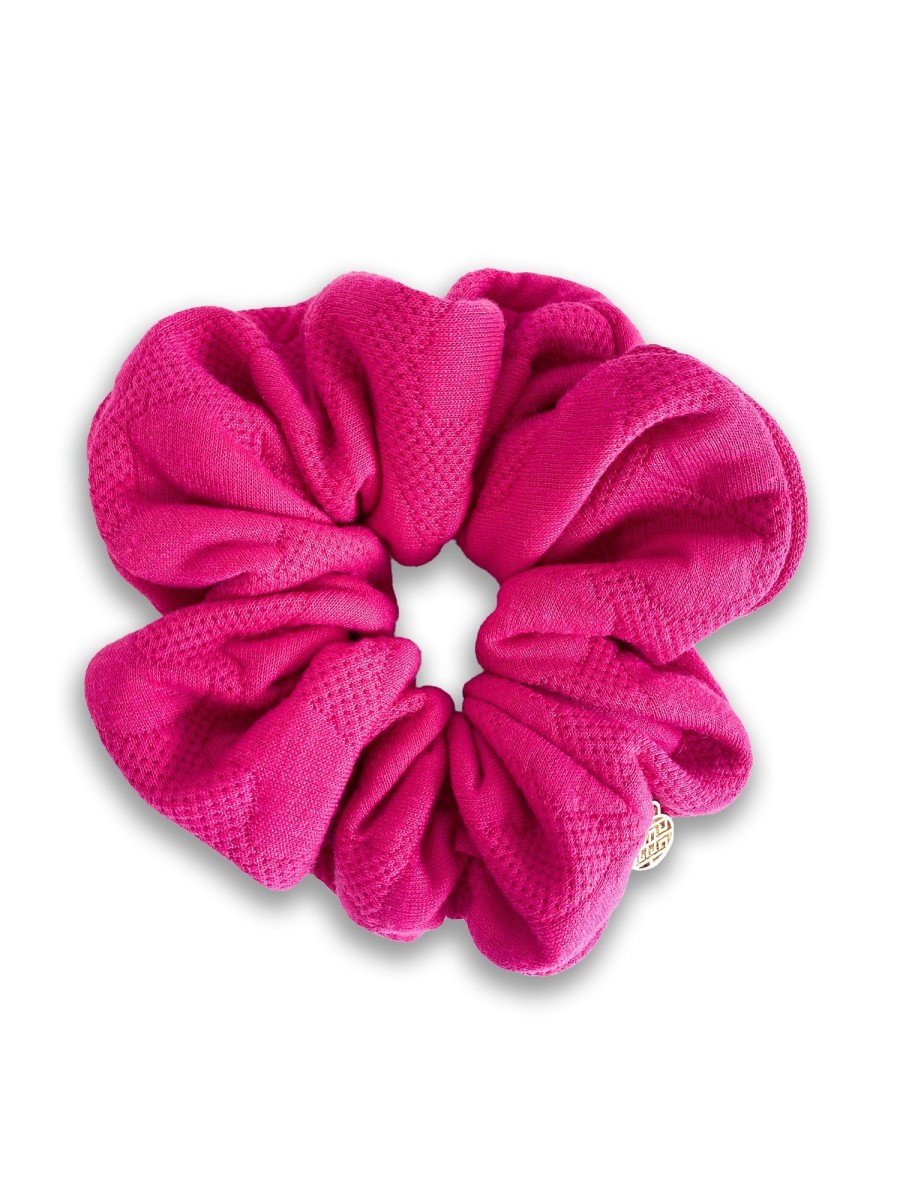 Women Emily McCarthy | Emily Mccarthy Signature Scrunchie-Pink Pop Cheetah