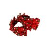 Women Brianna Cannon | Red Christmas Bow Headband With Beads