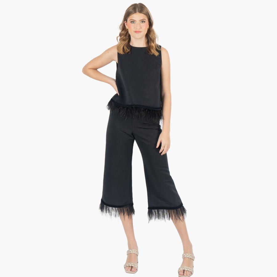 Women Emily McCarthy Tops | Party Top-Black