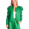 Women Emily McCarthy Sweaters & Outerwear | Ava Jacket-Evergreen Cheetah