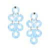 Women Lisi Lerch | Blue Shell Acrylic Ginger Earrings