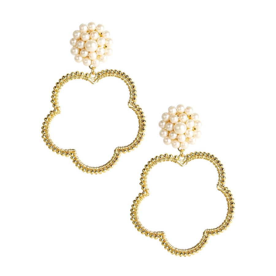 Women Lisi Lerch | Bobbi Pearl Stud Earrings