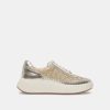 Women Dolce Vita | Dolen Sneaker In Gold Knit