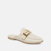 Women Dolce Vita | Santel Flats In Ivory Leather