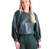 Women Emily McCarthy Tops | Celeste Crop-Scarab