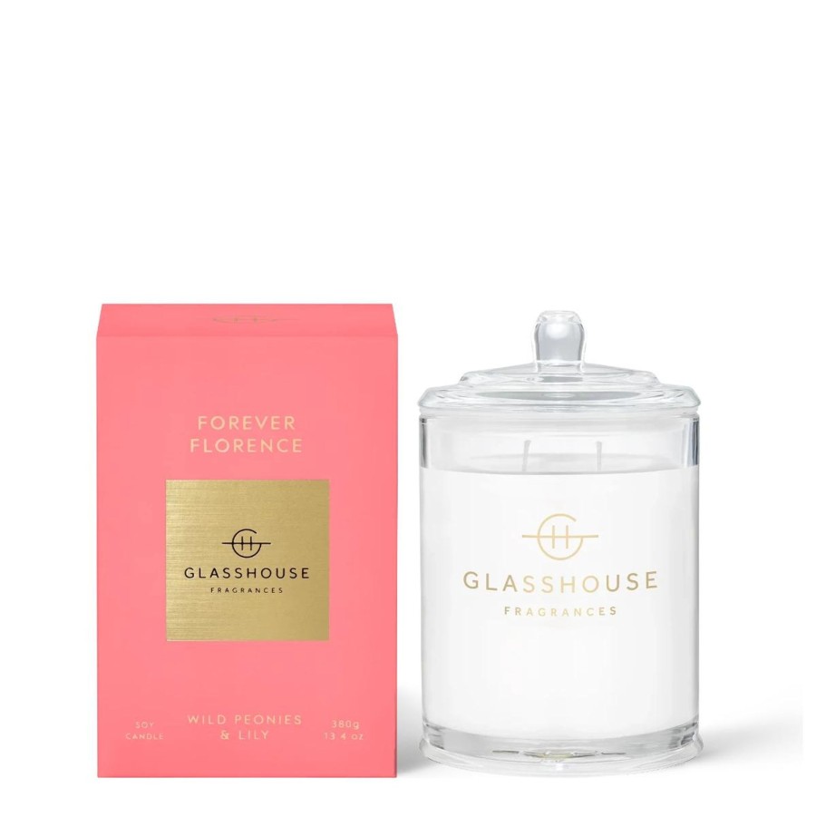 Home GLASSHOUSE | Forever Florence 13.4 Oz Candle