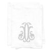 Home Lettees | 1-Letter Monogrammed Tea Towels-Set Of 2