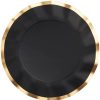 Home Sophistiplate | Wavy Salad Plate-Black