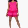 Women Emily McCarthy Bottoms | Party Short-Fuchsia