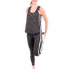 Women Emily McCarthy Sport | Boxy Tank-Noir Cheetah