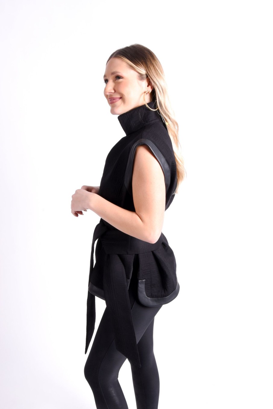 Women Emily McCarthy Sweaters & Outerwear | Aspen Vest-Jet