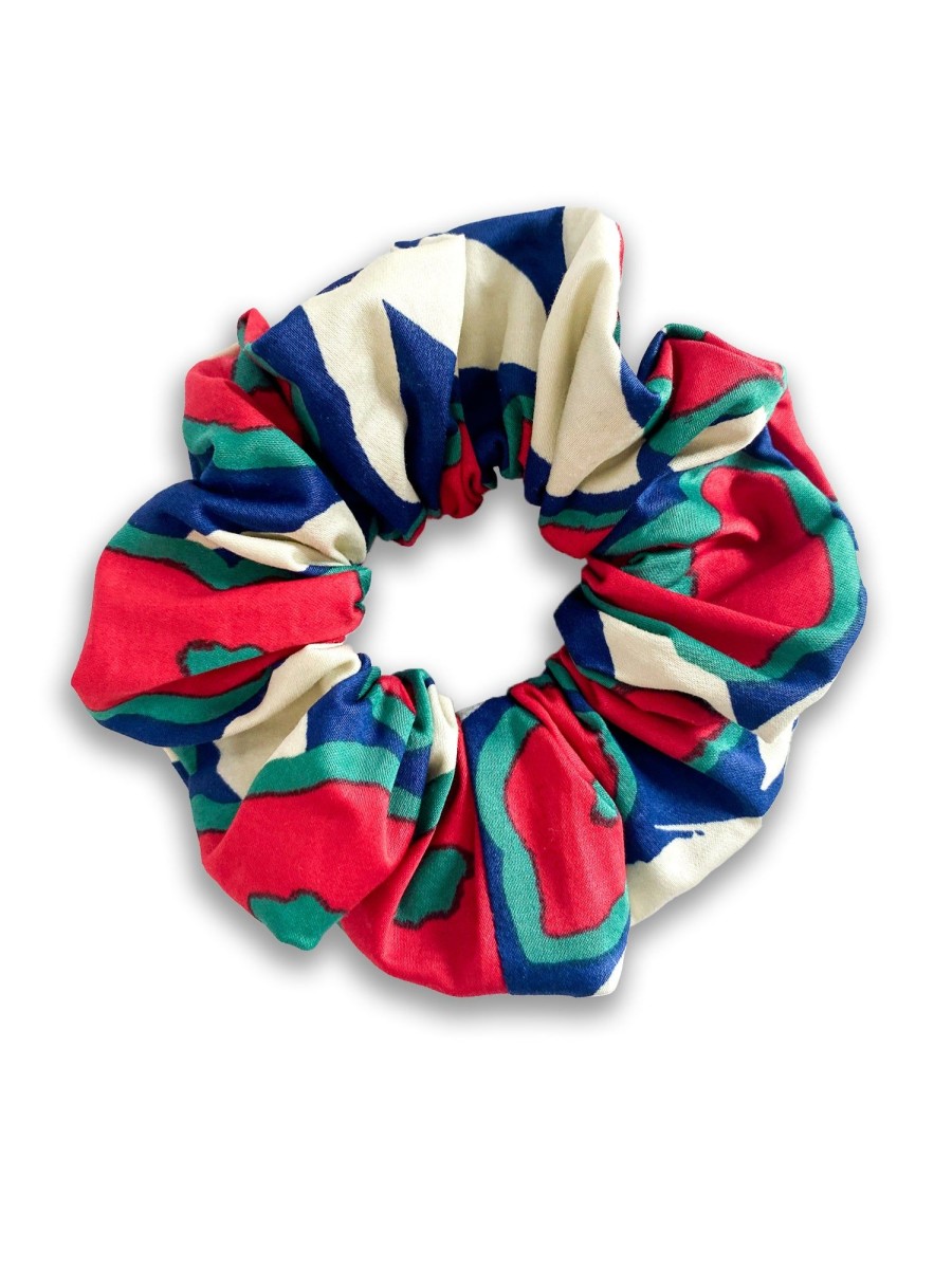 Women Emily McCarthy | Emily Mccarthy Signature Scrunchie-Fall Flora