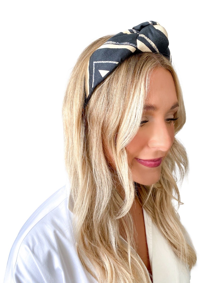 Women Emily McCarthy | Plaid Noir Headband