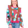 Women Emily McCarthy Sweaters & Outerwear | Lillian Sweater-Meadowbrook Spot Cheetah