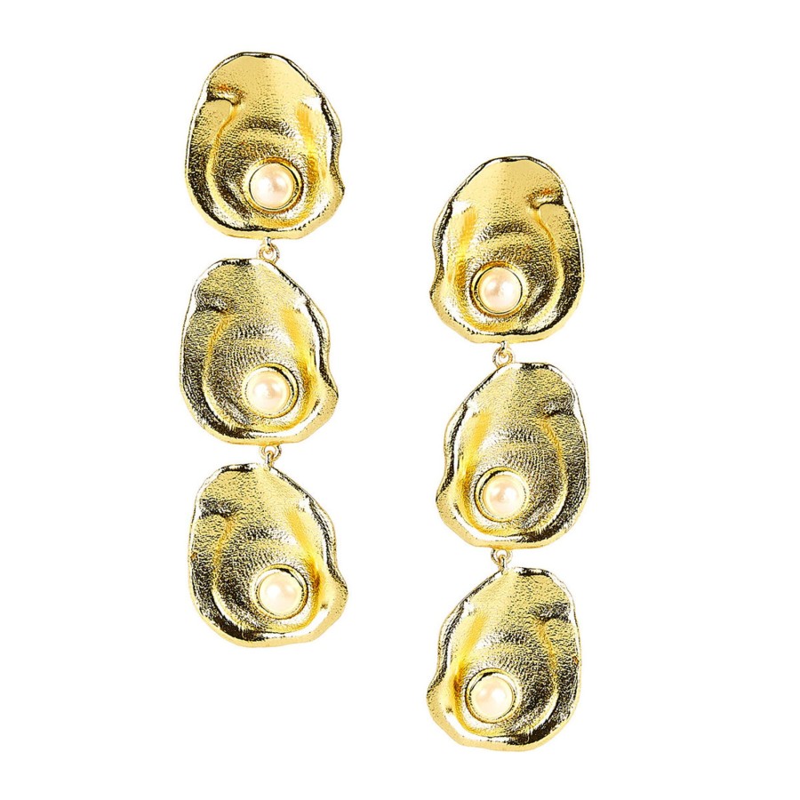 Women Lisi Lerch | Oyster Statement Earrings