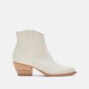 Women Dolce Vita | Silma Botties In Ivory Nubuck